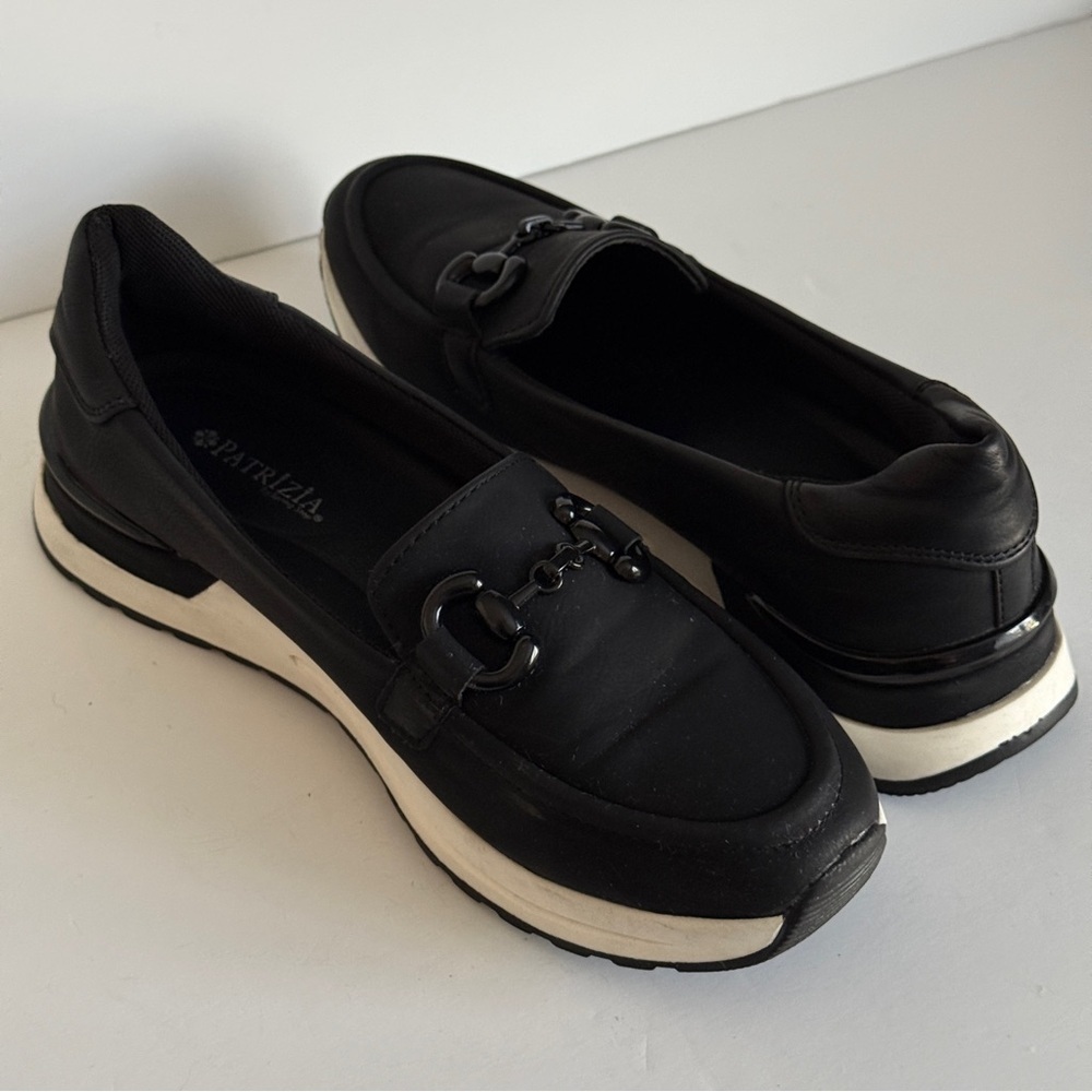 Patrizia Women's Annaliese Slip-On Loafers Black Size 8.5 - Picture 6 of 10